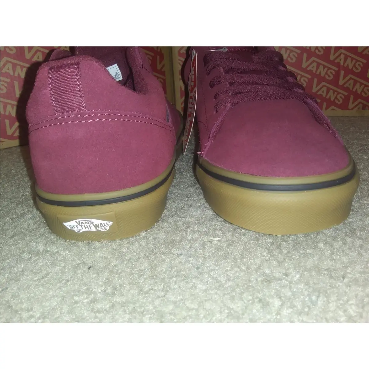Vans shoes - VANS Seldan - Seldan - VN0A4TZE1871 - maroon 19