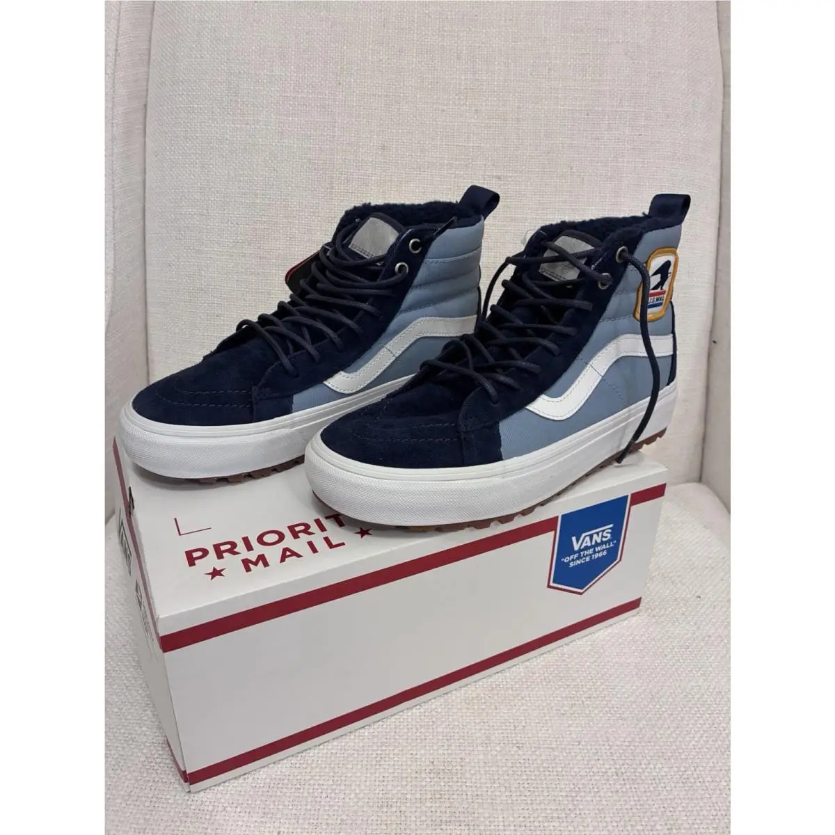 Vans shoes - VANS Sk8-Hi MTE-1 - Blue, White 15