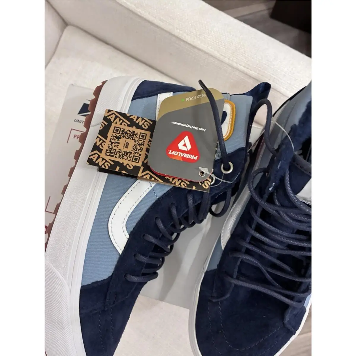 Vans shoes - VANS Sk8-Hi MTE-1 - Blue, White 9
