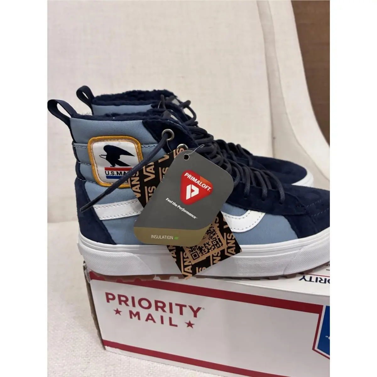 Vans shoes - VANS Sk8-Hi MTE-1 - Blue, White 10