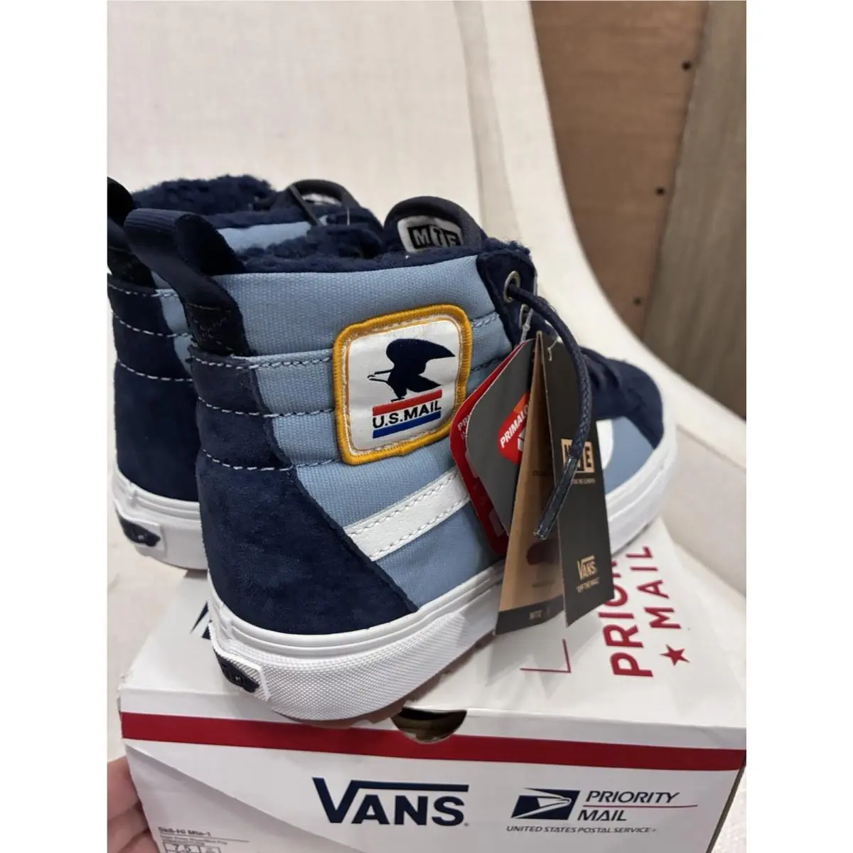 Vans shoes - VANS Sk8-Hi MTE-1 - Blue, White 21