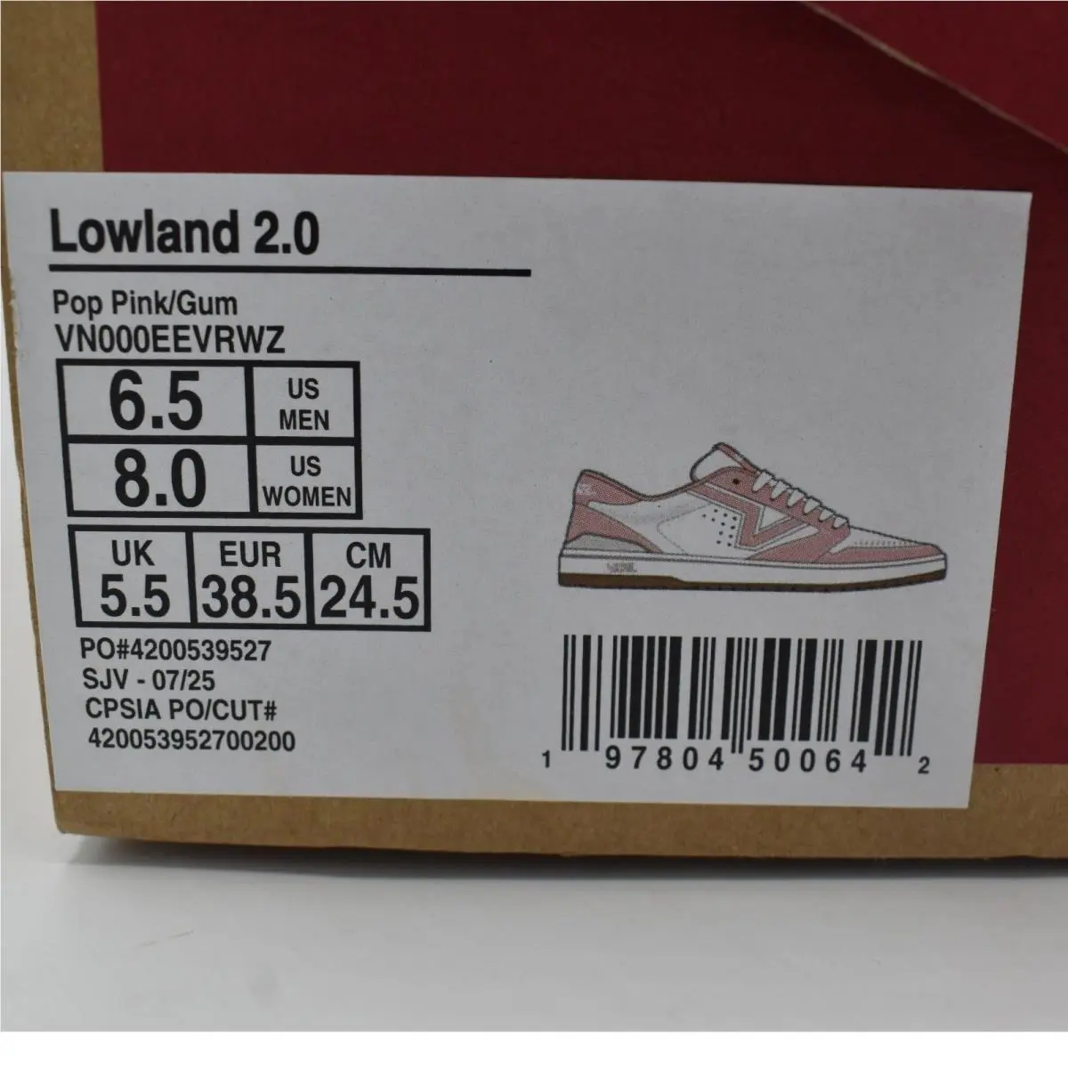 Vans shoes - Lowland 2.0 - Lowland - Pink 10