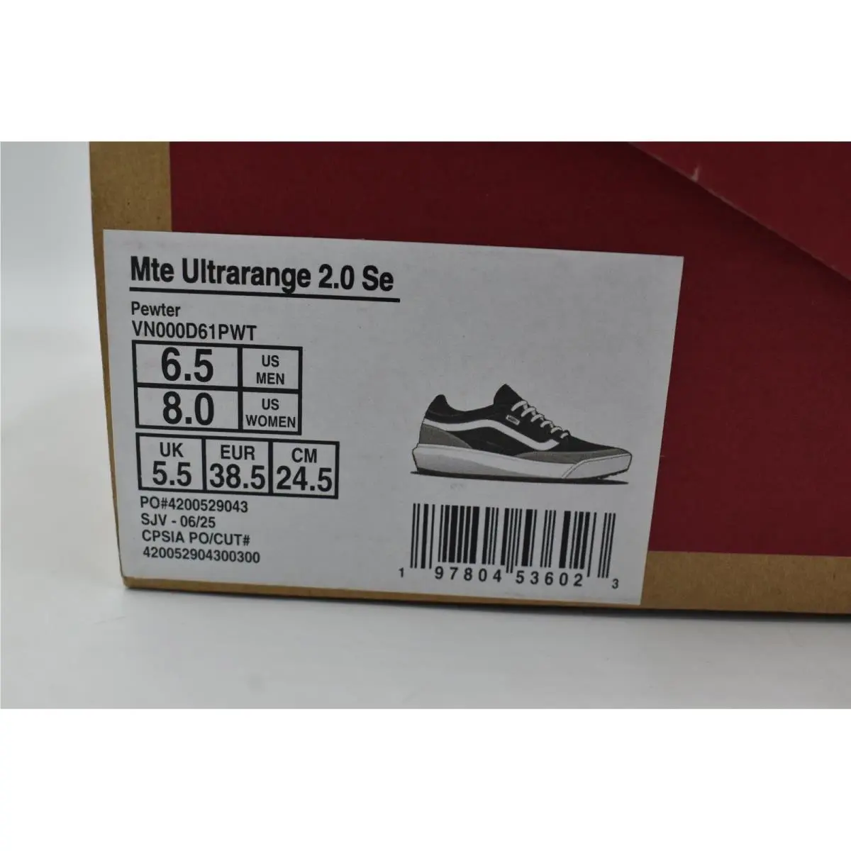 Vans shoes - Mte Ultrarange 2.0 Se - Mte Ultrarange - Gray 10