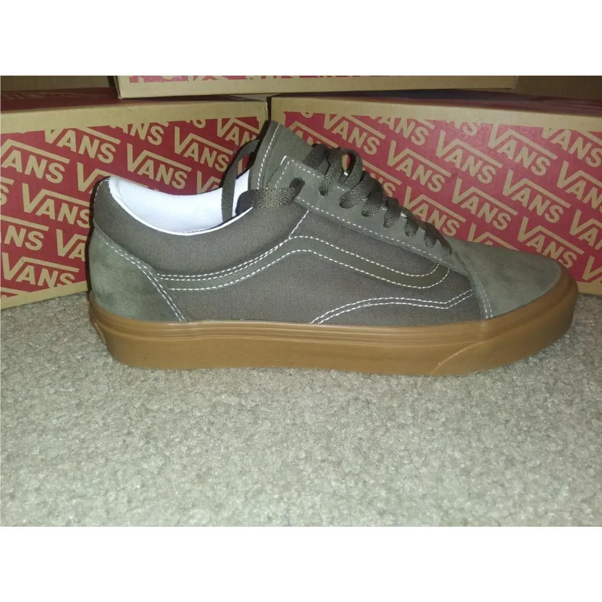 Vans shoes - VANS Old School - Old School - Brown 4
