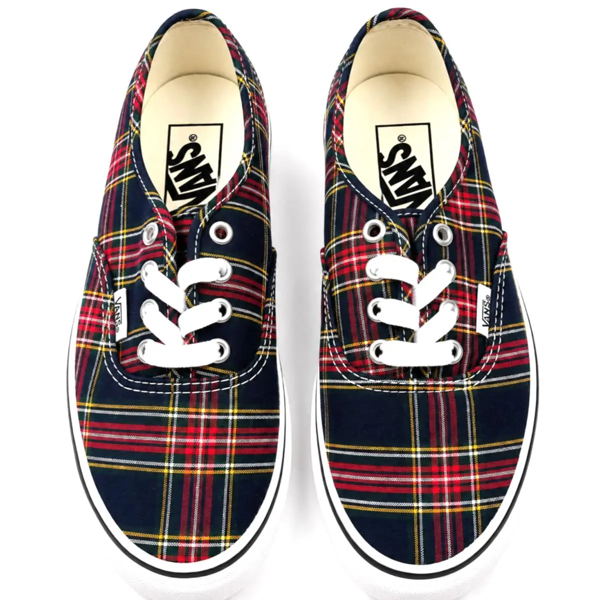Vans shoes - VANS Authentic - Authentic - VN000EGABX9 - Red/ Navy 1