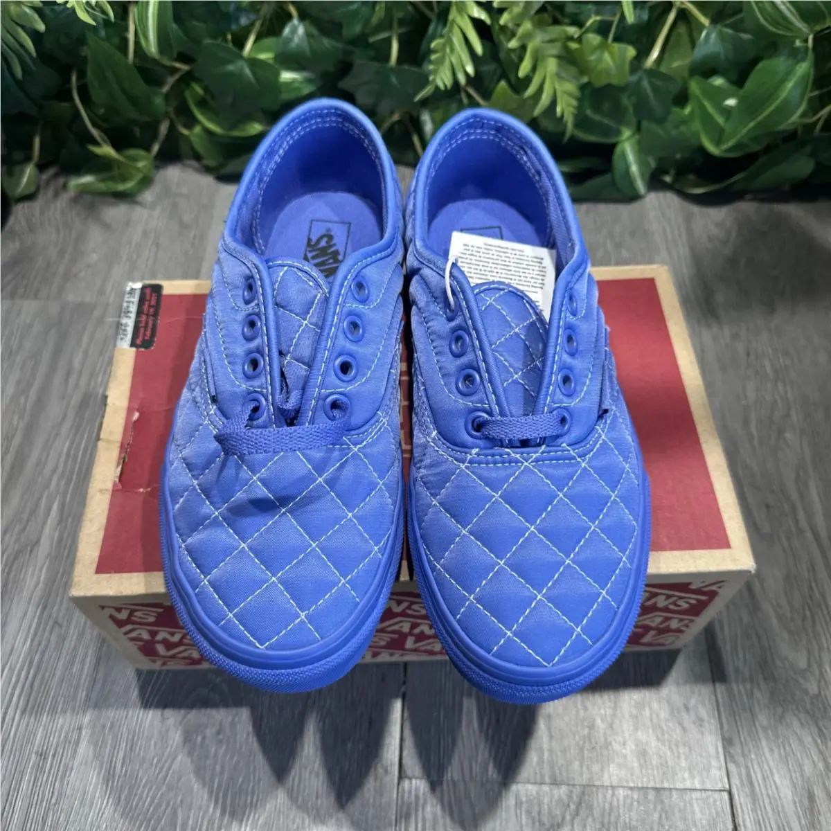 Vans shoes - VANS OPENING CEREMONY BAJA BLUE AUTHENTIC QUILTED SNEAKERS - Blue (UPC: 194902631988) 0