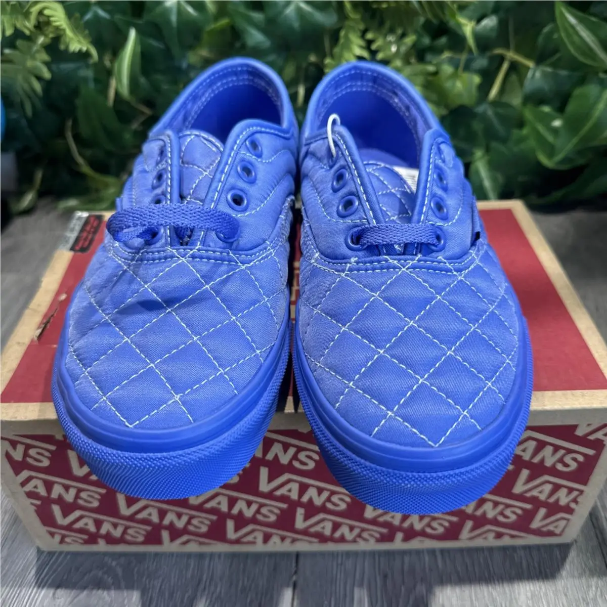 Vans shoes - VANS OPENING CEREMONY BAJA BLUE AUTHENTIC QUILTED SNEAKERS - Blue (UPC: 194902631988) 1