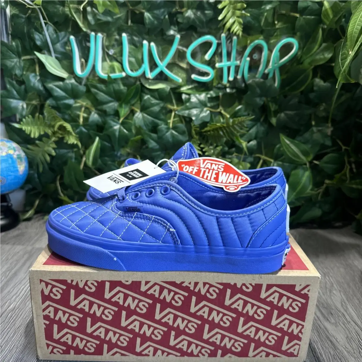 Vans shoes - VANS OPENING CEREMONY BAJA BLUE AUTHENTIC QUILTED SNEAKERS - Blue (UPC: 194902631988) 2