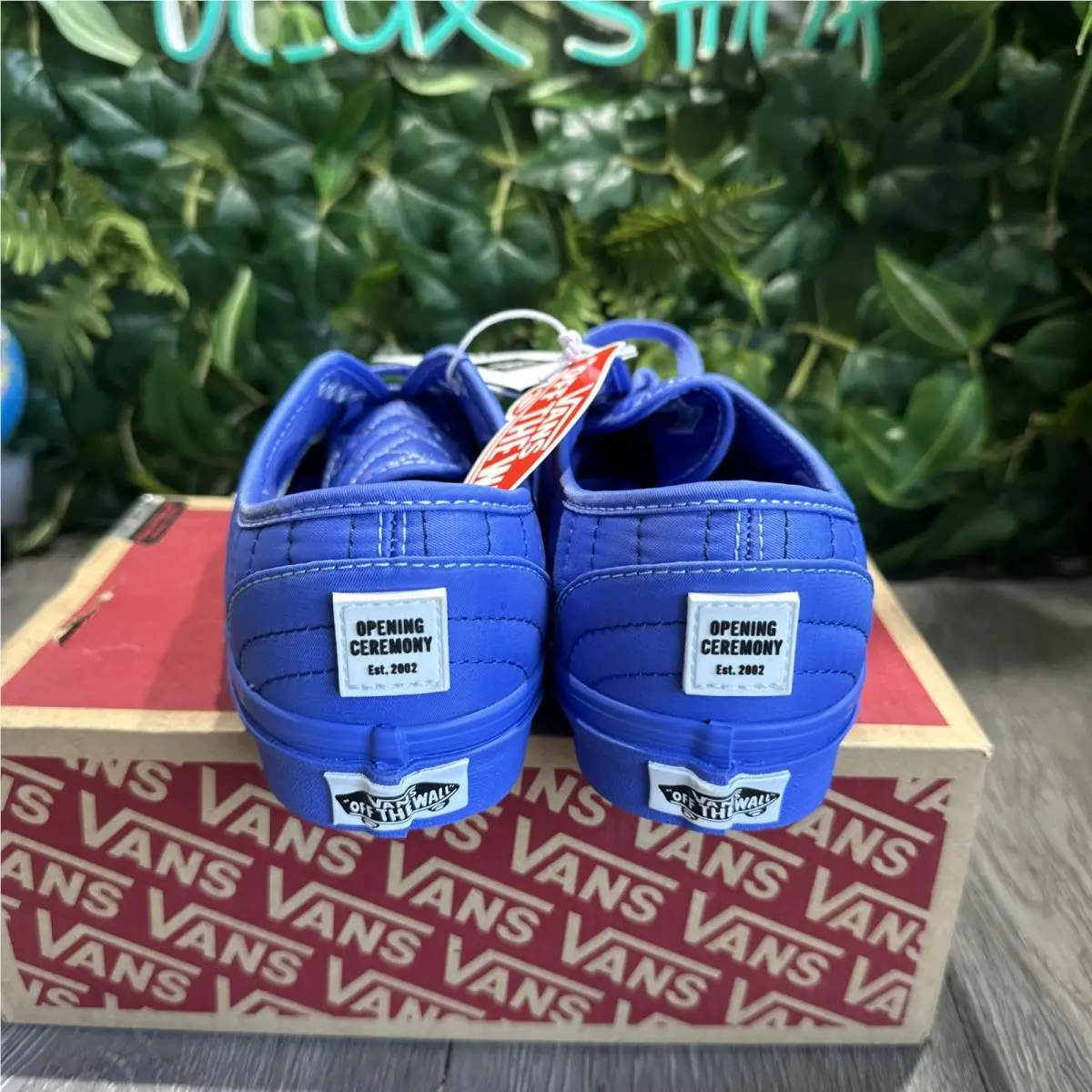 Vans shoes - VANS OPENING CEREMONY BAJA BLUE AUTHENTIC QUILTED SNEAKERS - Blue (UPC: 194902631988) 3