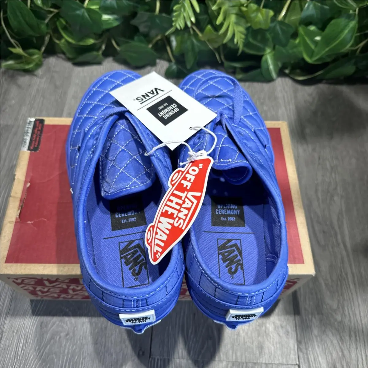 Vans shoes - VANS OPENING CEREMONY BAJA BLUE AUTHENTIC QUILTED SNEAKERS - Blue (UPC: 194902631988) 4