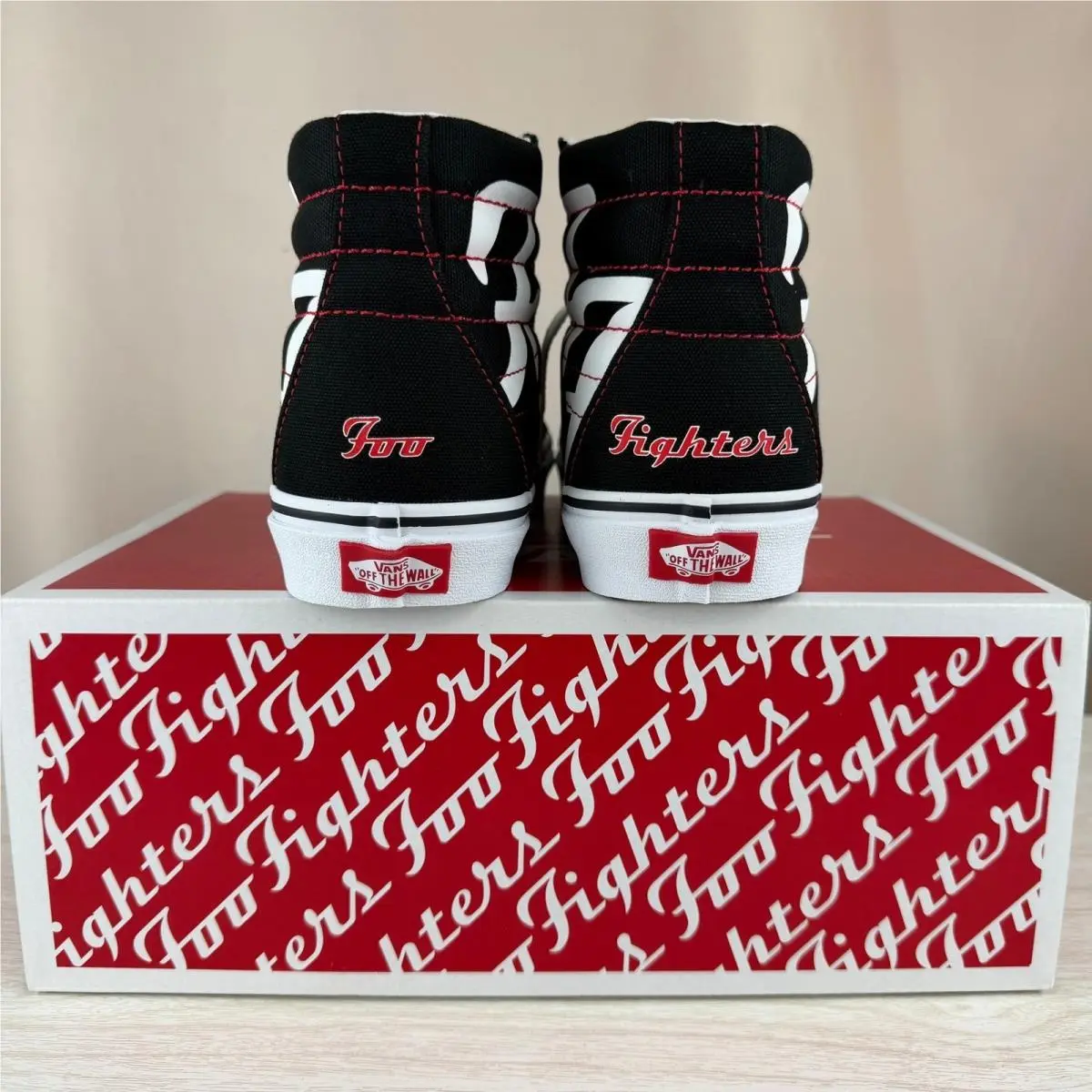 Vans shoes - VANS SK8-Hi Foo Fighters - Foo Fighters - Black 1