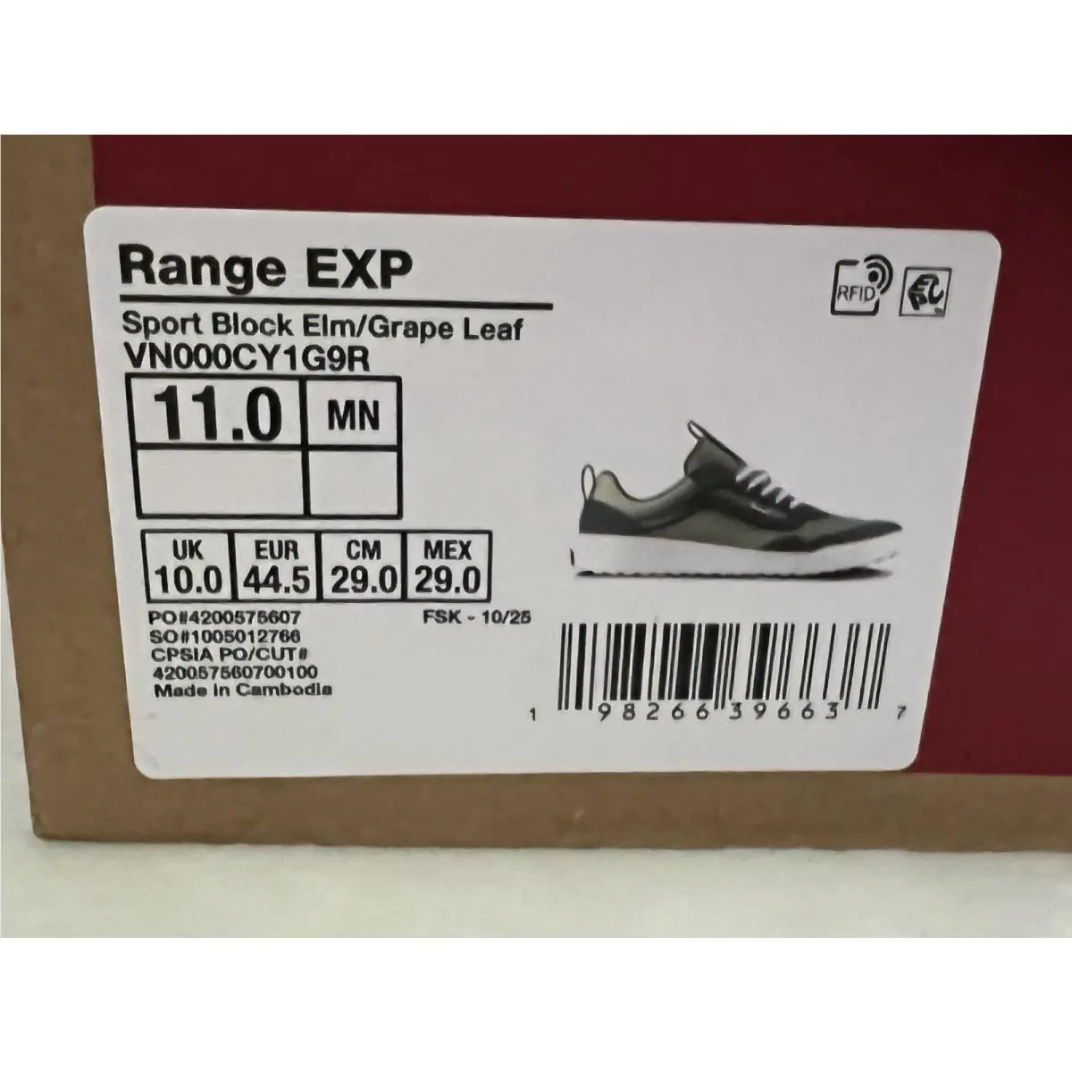 Vans shoes - VANS Range Exp - Range Exp - Green (UPC: 198266396637) 7