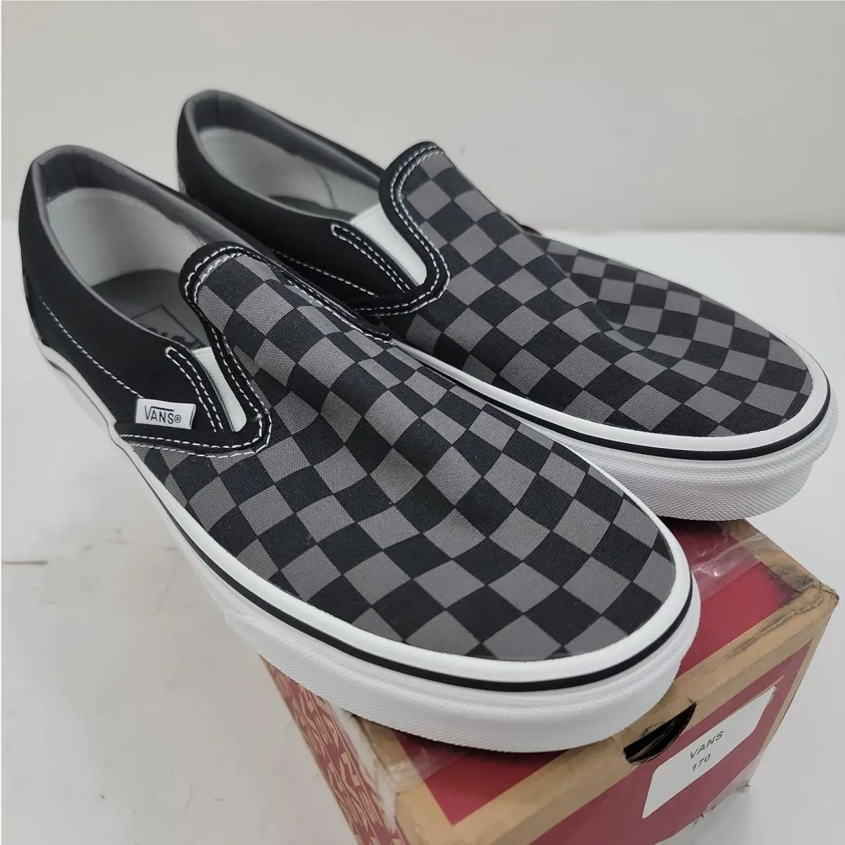 Vans shoes - (Checkerboard) Black/Black (UPC: 700051822087) 0