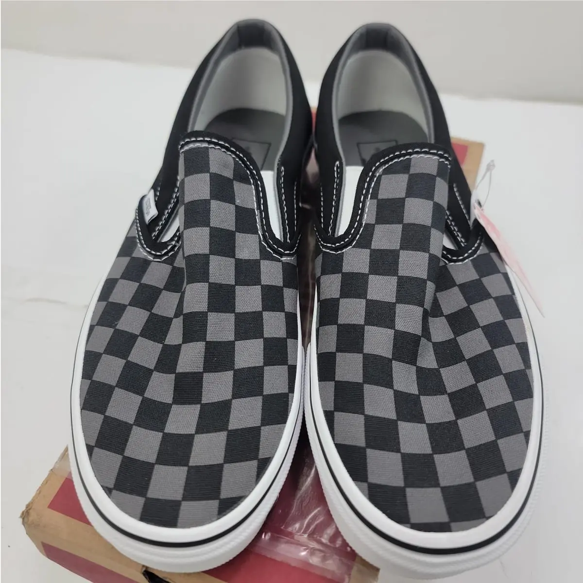 Vans shoes - (Checkerboard) Black/Black (UPC: 700051822087) 1