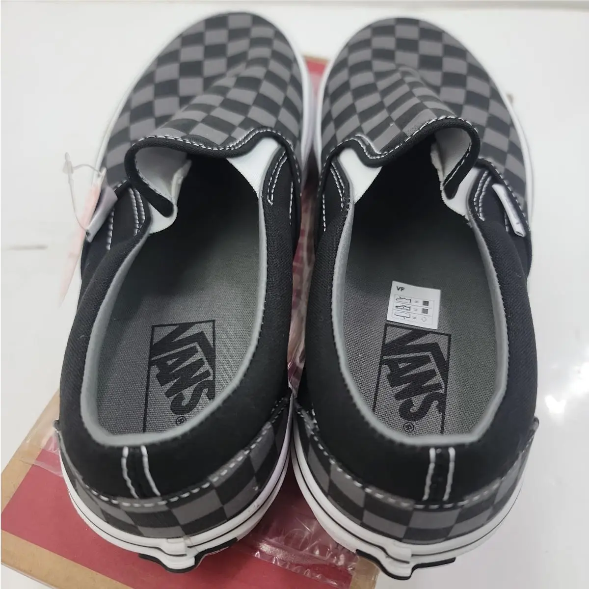 Vans shoes - (Checkerboard) Black/Black (UPC: 700051822087) 2