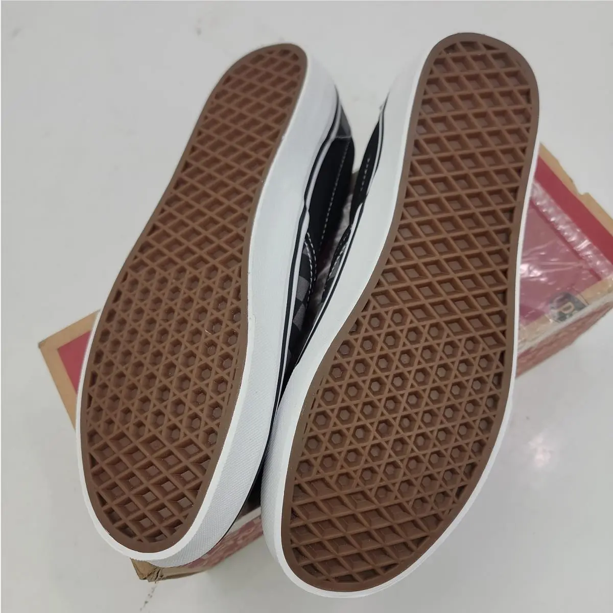 Vans shoes - (Checkerboard) Black/Black (UPC: 700051822087) 4