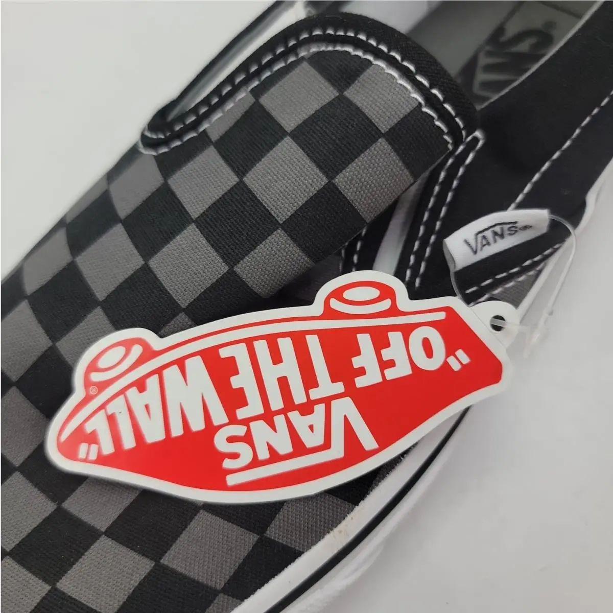 Vans shoes - (Checkerboard) Black/Black (UPC: 700051822087) 5
