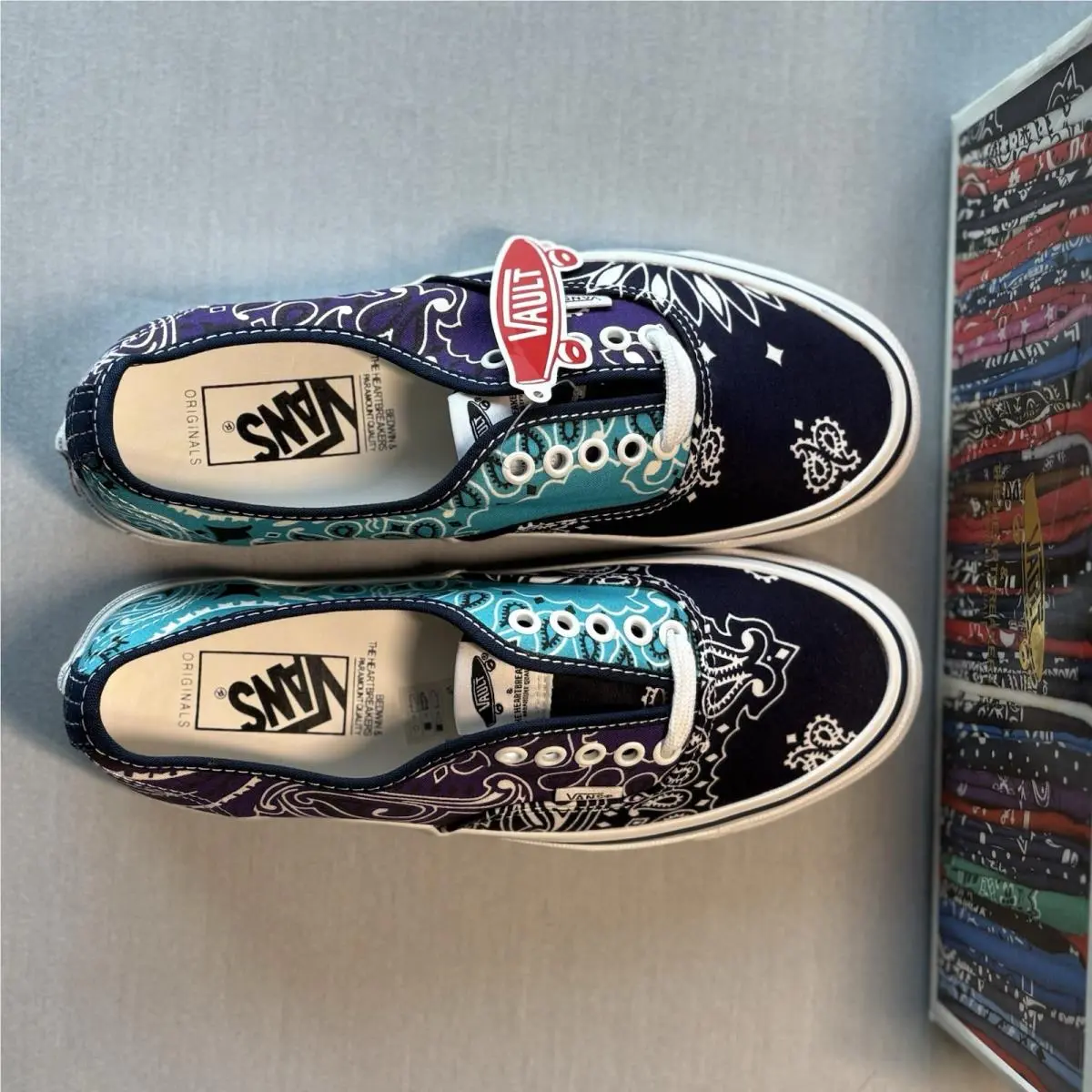 Vans shoes - VANS Authentic - Authentic - VN0A4BV99R9 - Multicolor 3