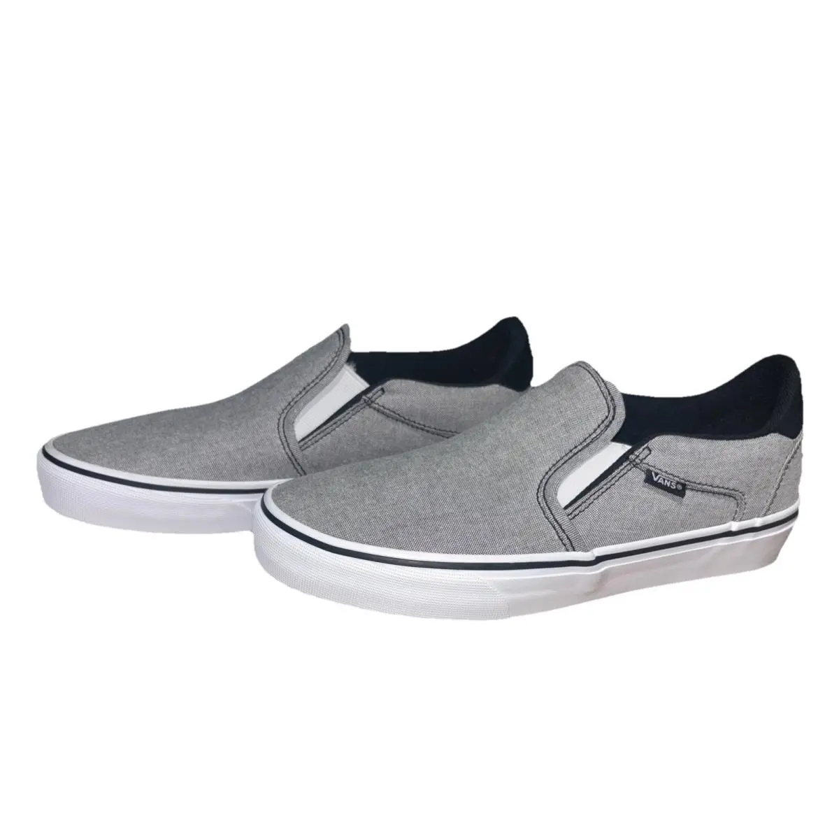 Vans shoes - VANS Asher Deluxe - Asher Deluxe - VN000CSYBLA - Heathered Grey 3