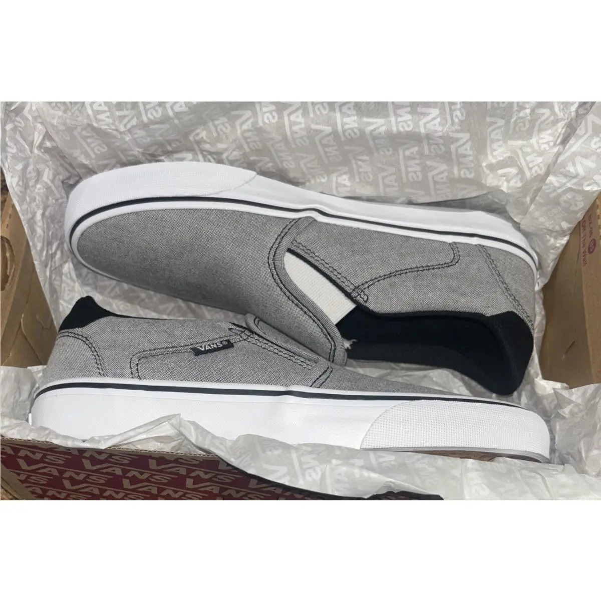 Vans shoes - VANS Asher Deluxe - Asher Deluxe - VN000CSYBLA - Heathered Grey 15