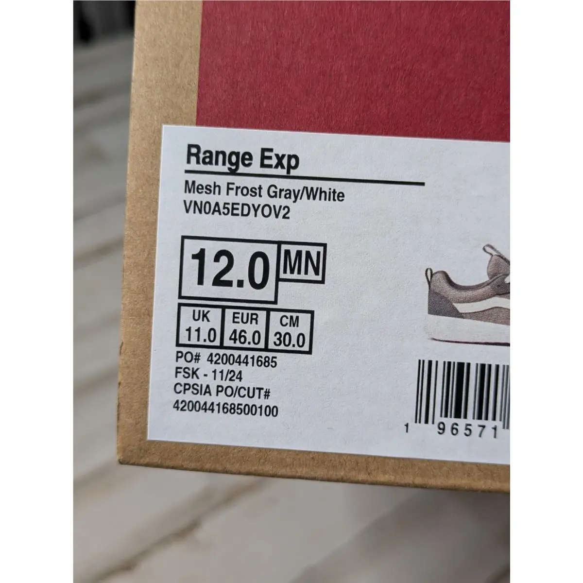 Vans shoes - VANS Range Exp - Range Exp - Gray 5