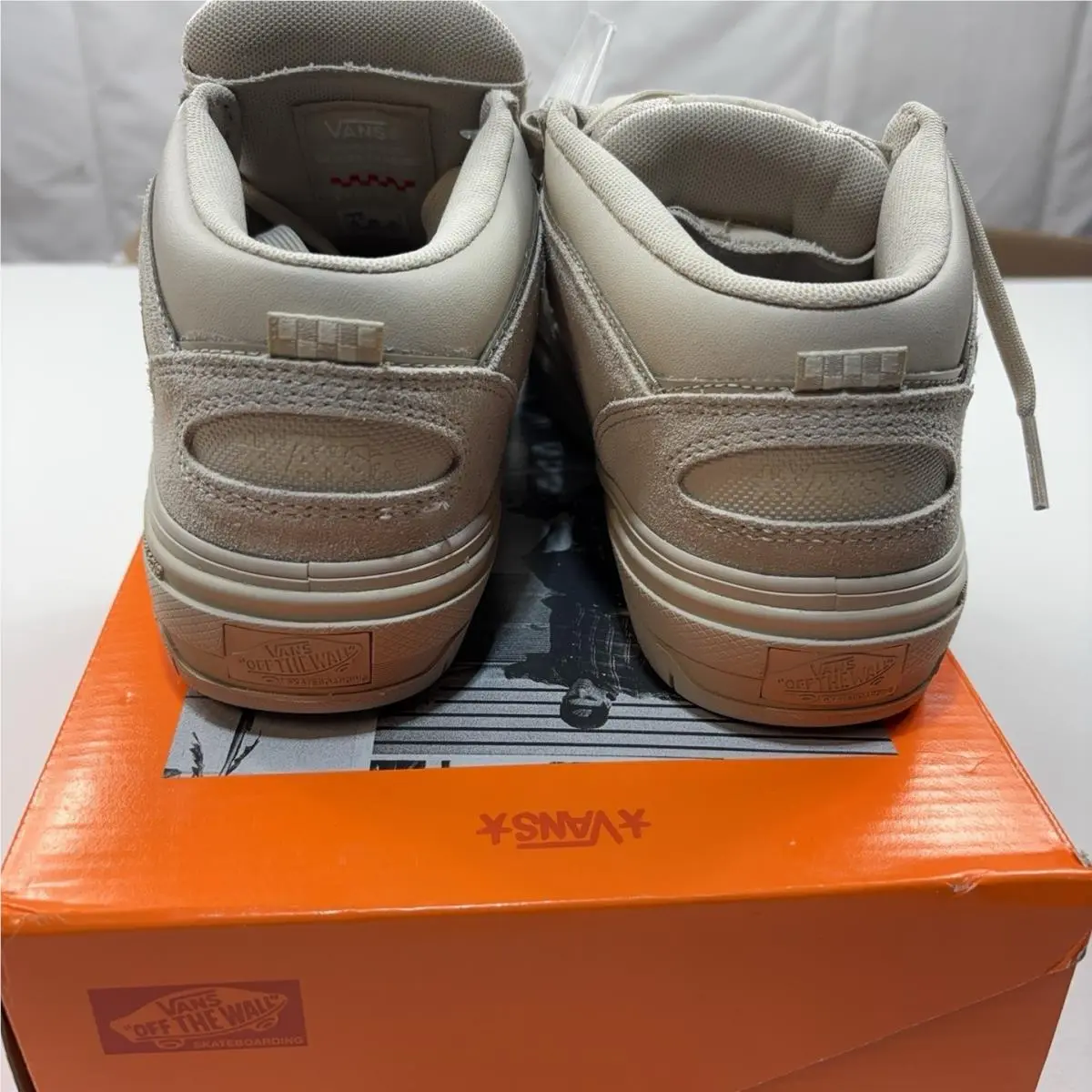 Vans shoes - Vans Skate Half Cab Wafflecup - VN000D9Z2N1 - Beige 4