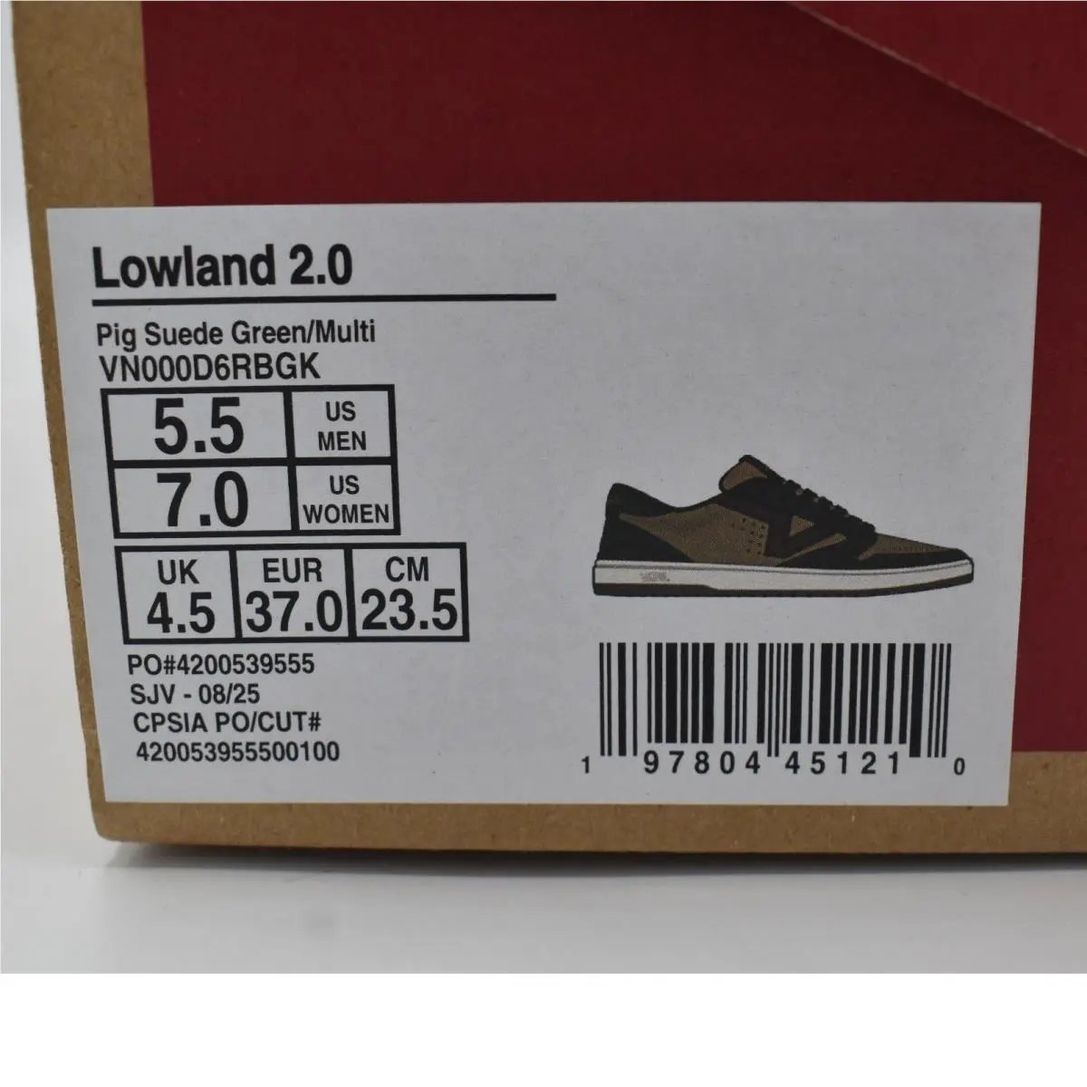 Vans shoes - Vans Lowland 2.0 CC - Lowland - Green 10
