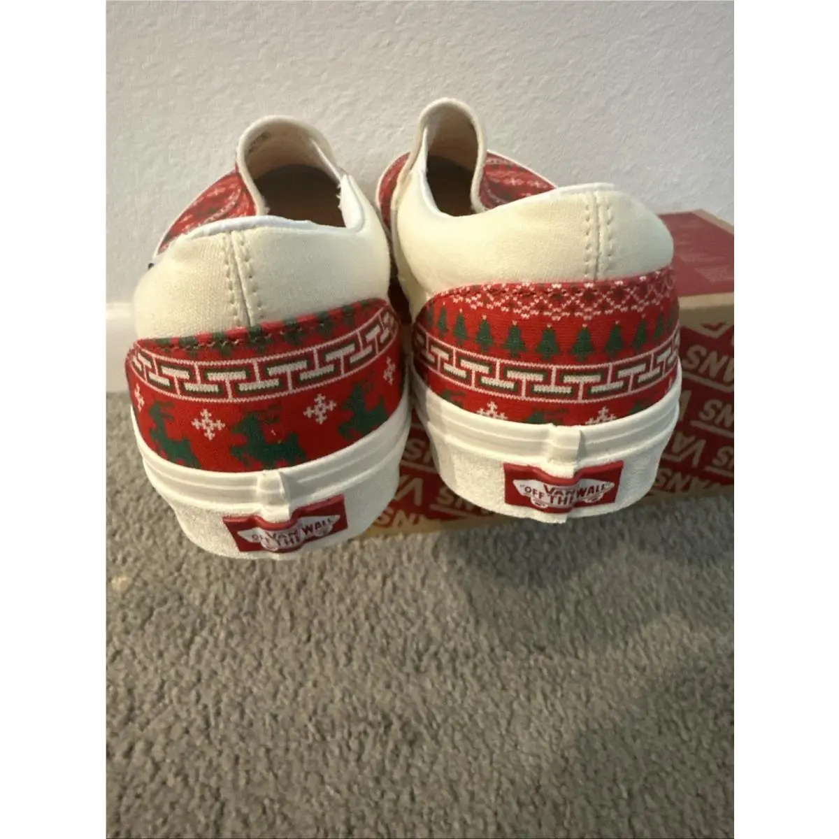 Vans shoes - Vans Ugly Christmas Sweater - Ugly Christmas Sweater - Red 2