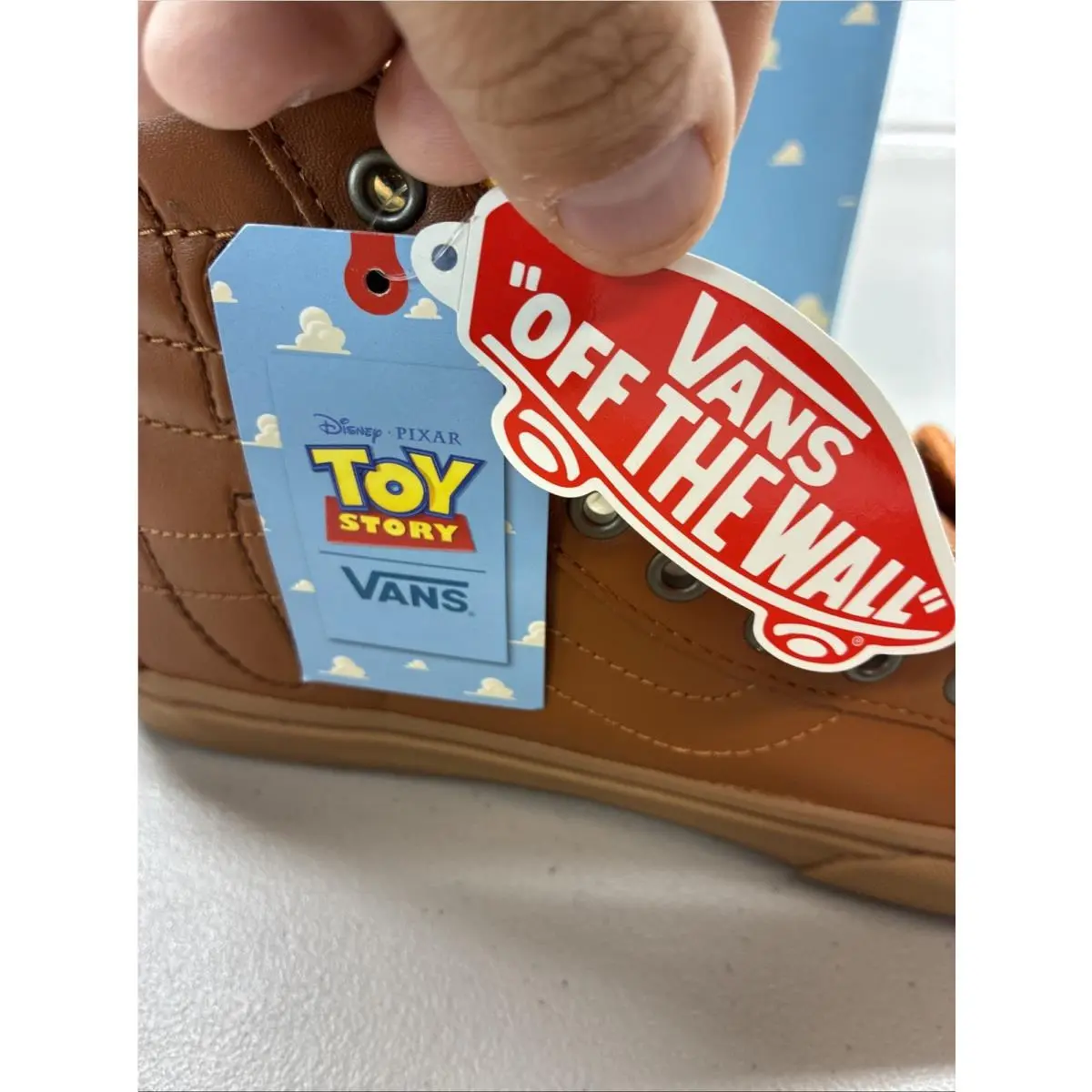 Vans shoes - Vans Sk8-Hi Reissue Toy Story Woody - Brown 9