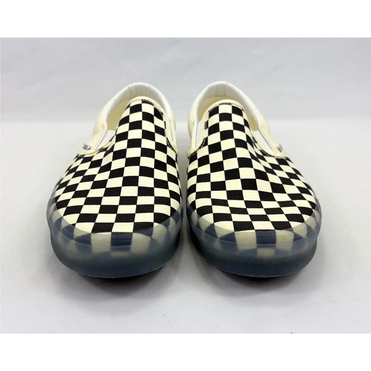 Vans shoes - VANS Classic Slip-On Translucent - Classic Translucent - VN000DAHBPQ - Black/Marshmallow (UPC: 198268704249) 1