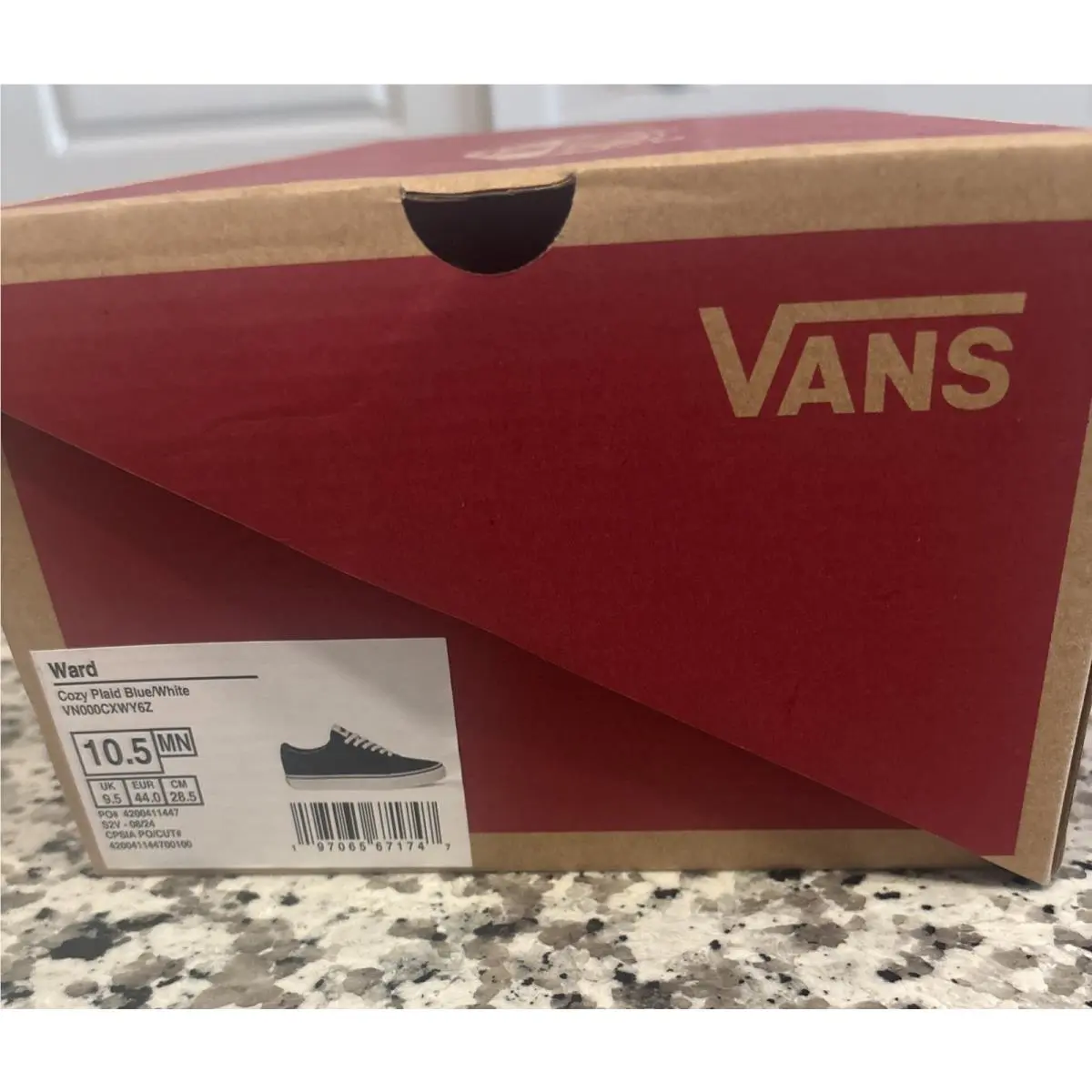 Vans shoes - VANS Authentic - Authentic - Plaid Blue/White 18