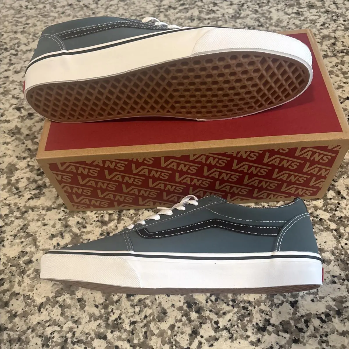 Vans shoes - VANS Authentic - Authentic - Plaid Blue/White 9