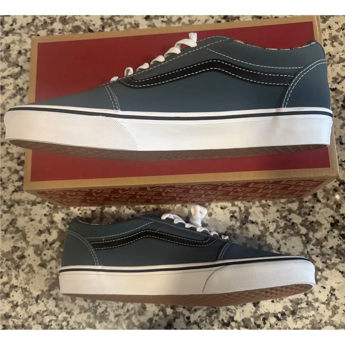 Vans shoes - VANS Authentic - Authentic - Plaid Blue/White 10