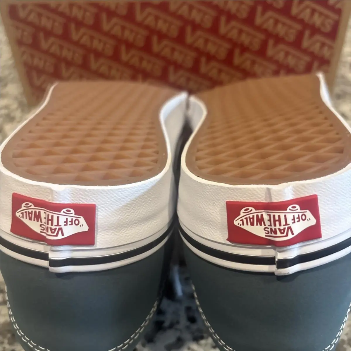 Vans shoes - VANS Authentic - Authentic - Plaid Blue/White 12
