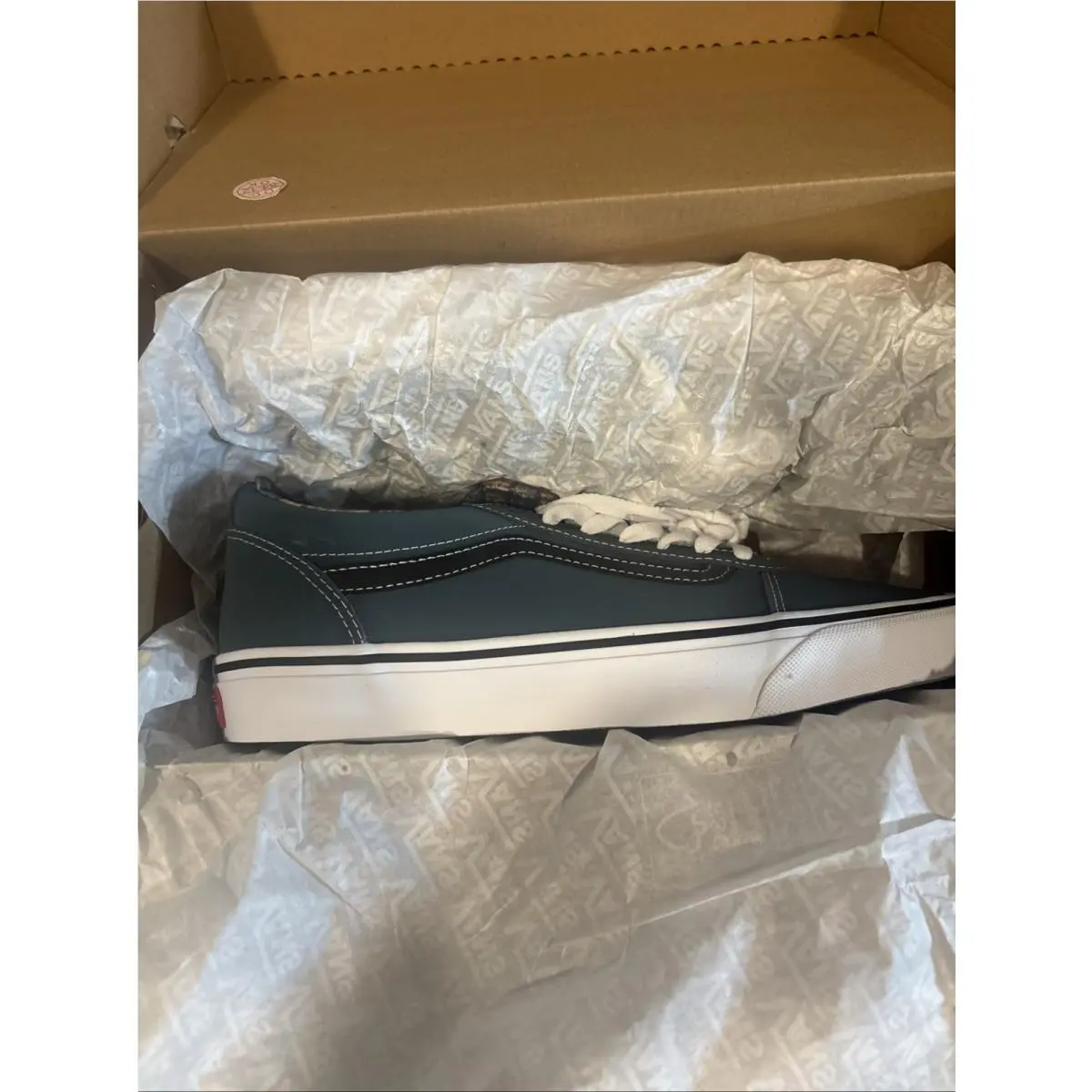 Vans shoes - VANS Authentic - Authentic - Plaid Blue/White 15