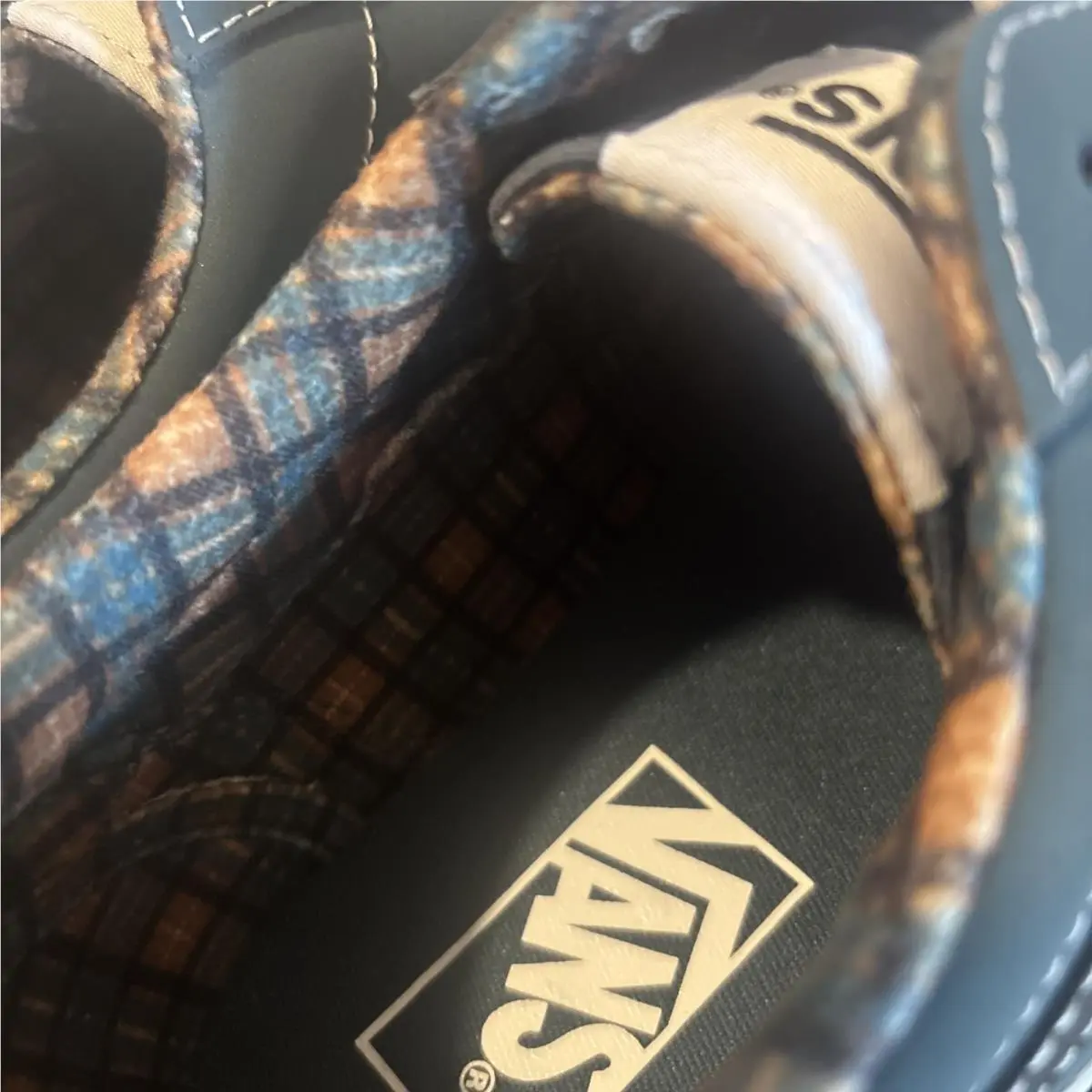 Vans shoes - VANS Authentic - Authentic - Plaid Blue/White 6