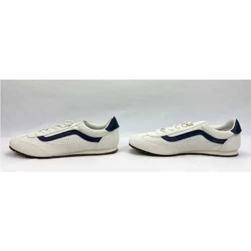 Vans shoes - VANS Super Lowpro - Super Lowpro - VN000XVKEAK - Marshmallow White/Navy Blue (UPC: 198268685746) 4