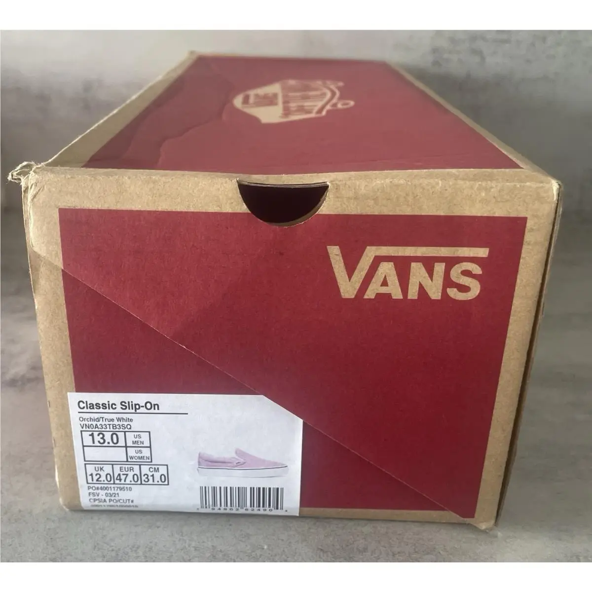 Vans shoes - Classic Slip-On - Classic - VN0A33TB3SQ - Pink 9