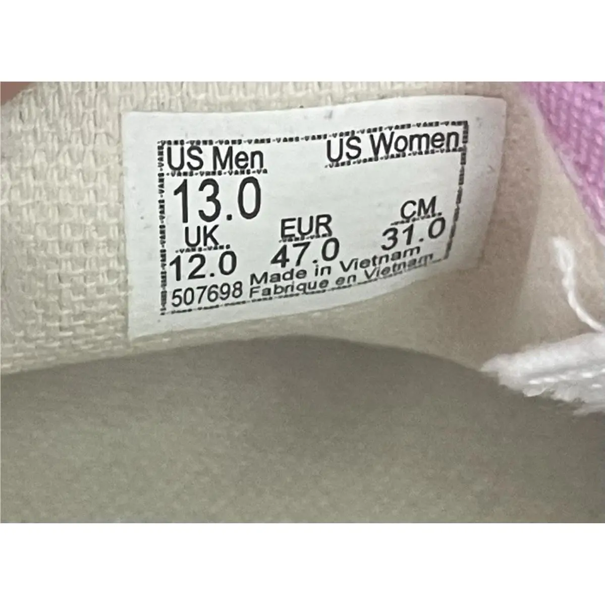 Vans shoes - Classic Slip-On - Classic - VN0A33TB3SQ - Pink 0