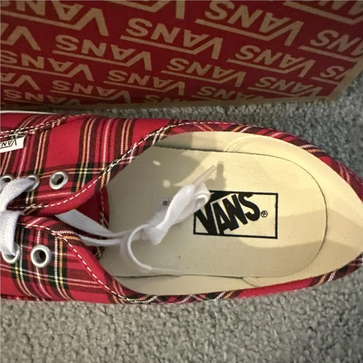 Vans shoes - VANS Authentic - Authentic - VN000EGAEED - Red 0