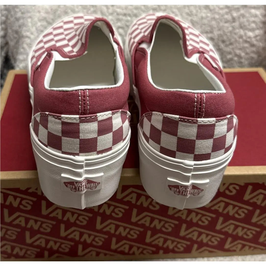Vans shoes - Classic Slip-On - Classic - VN000E8CGMX - Checkerboard Mauvewood (UPC: 0197805860554) 3