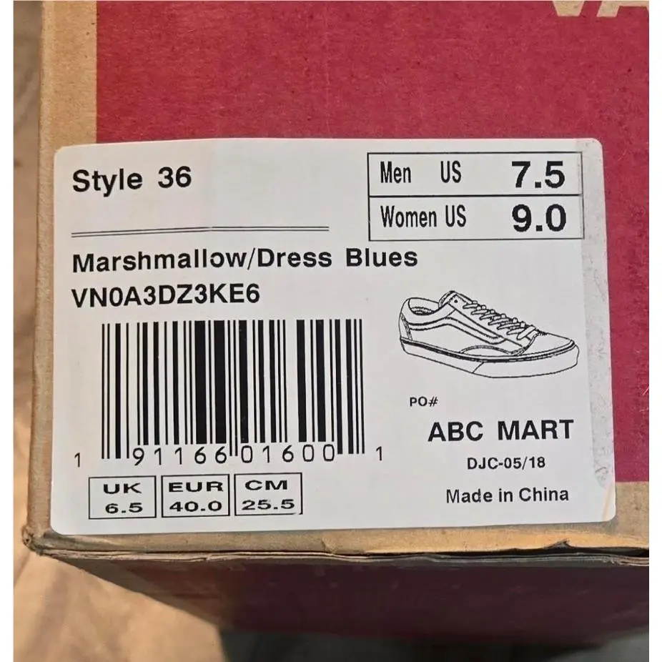 Vans shoes - VANS Style 36 - Style - VN0A3DZ3KE6 - Ivory 2