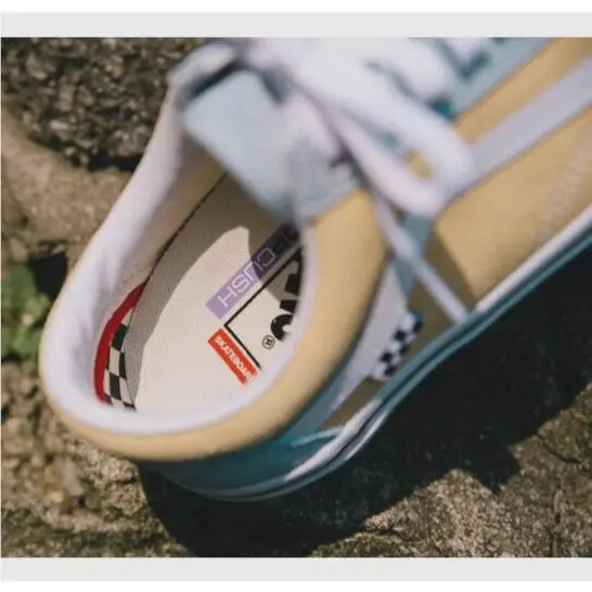Vans shoes - VANS Old Skool - Old Skool - Yellow, Manufacturer: BLUE 0