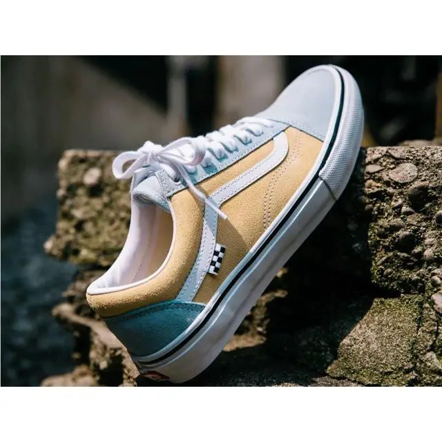Vans shoes - VANS Old Skool - Old Skool - Yellow, Manufacturer: BLUE 3