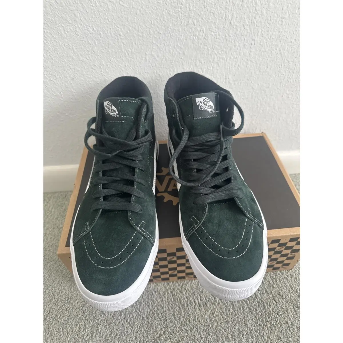 Vans shoes - Vans BMX Sk8 - BMX - VN000D3Q1CI - Green 0