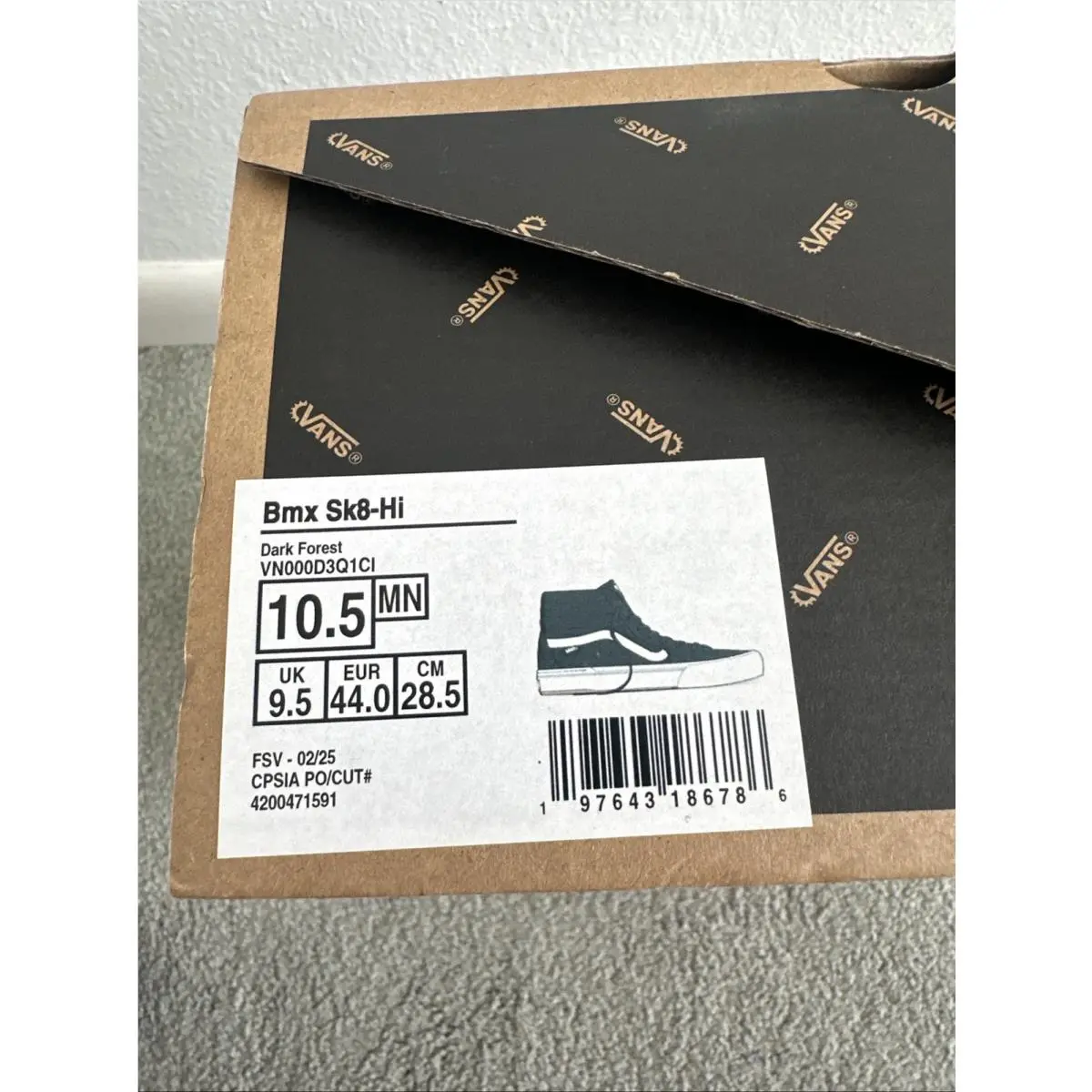 Vans shoes - Vans BMX Sk8 - BMX - VN000D3Q1CI - Green 4