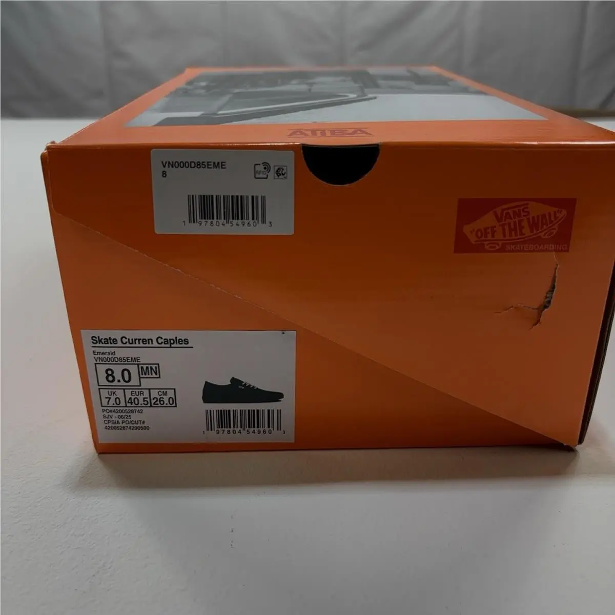 Vans shoes - Vans Skate Curren Caples - Skate Curren Caples - Green 3