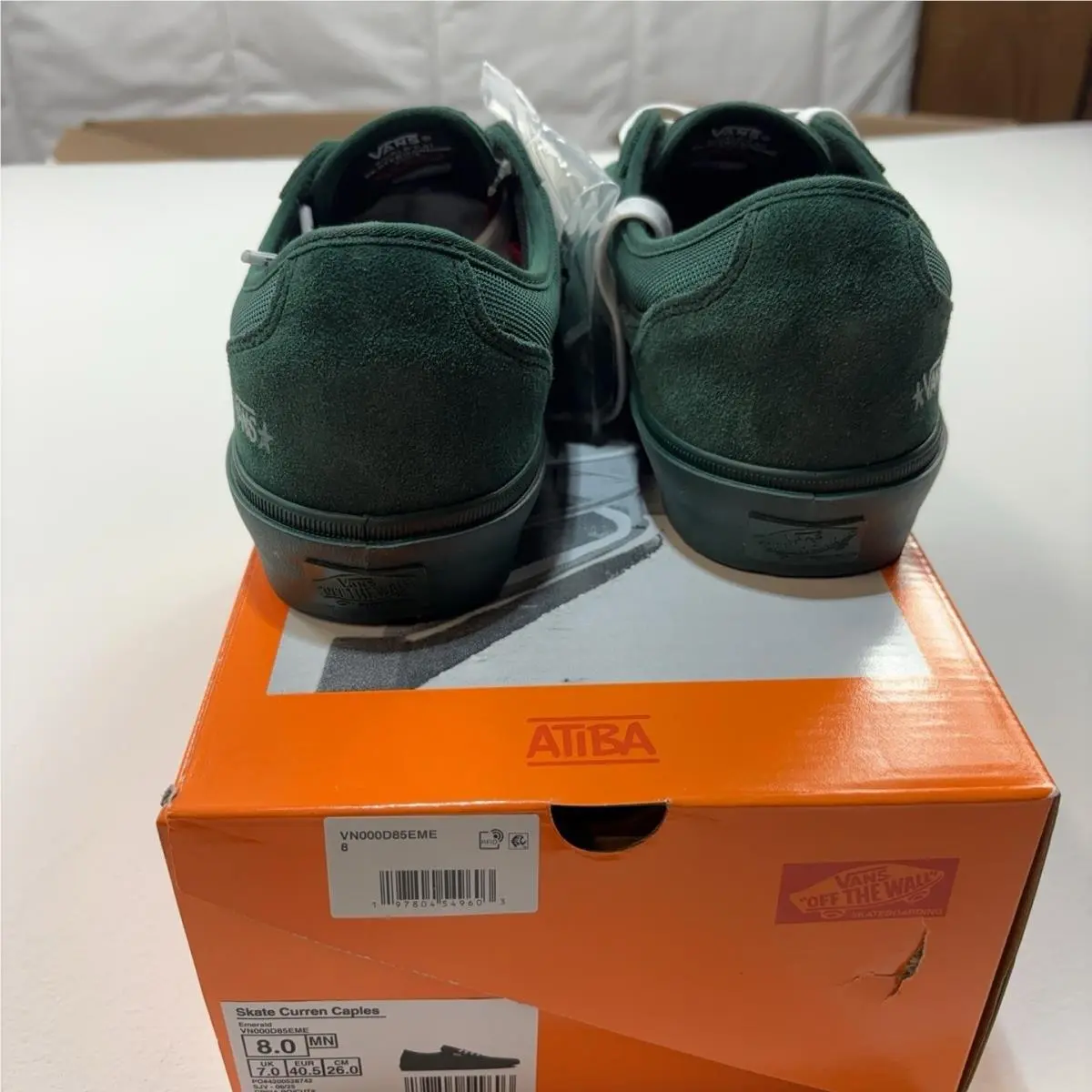 Vans shoes - Vans Skate Curren Caples - Skate Curren Caples - Green 5