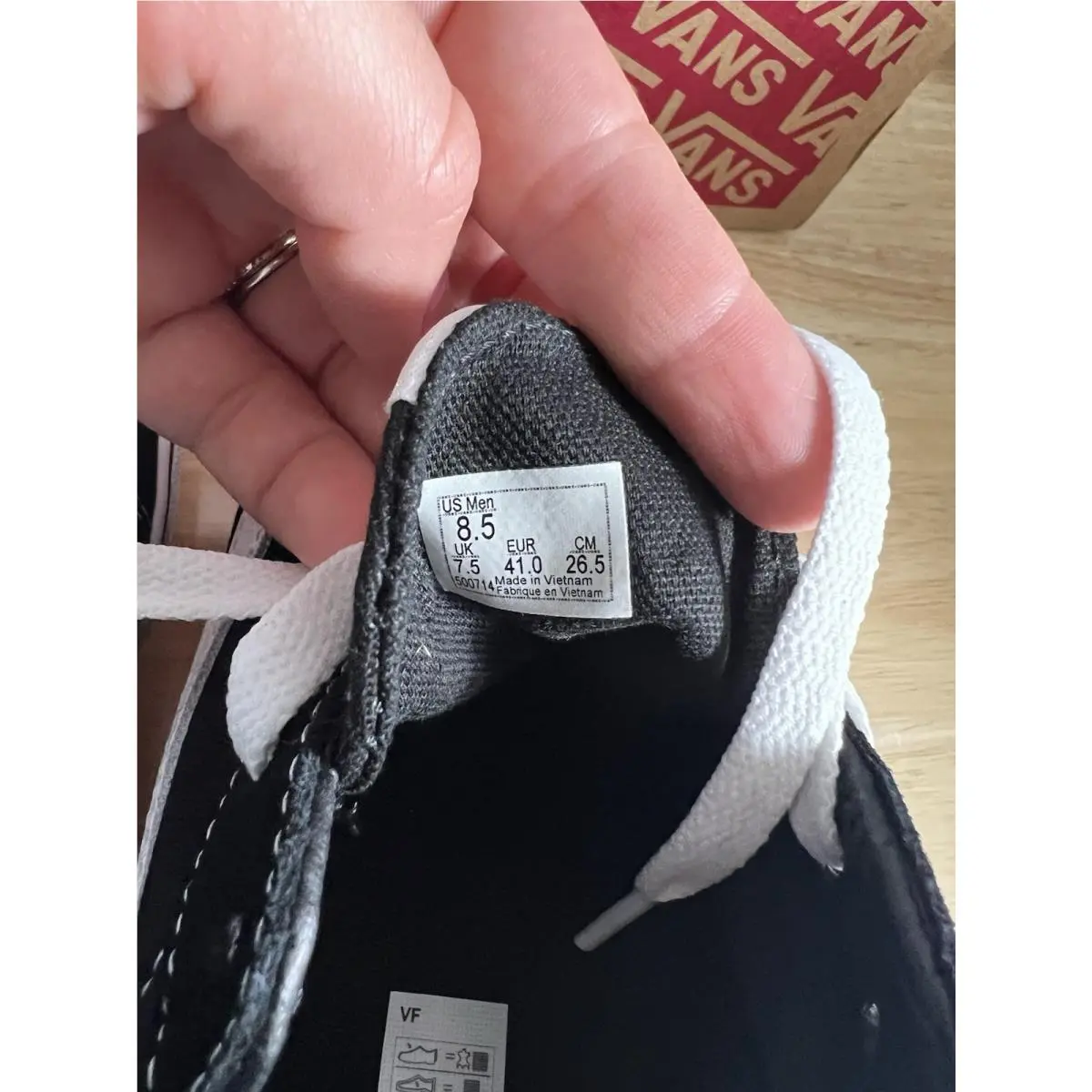 Vans shoes - VANS Old Skool - Old Skool - Black White 2