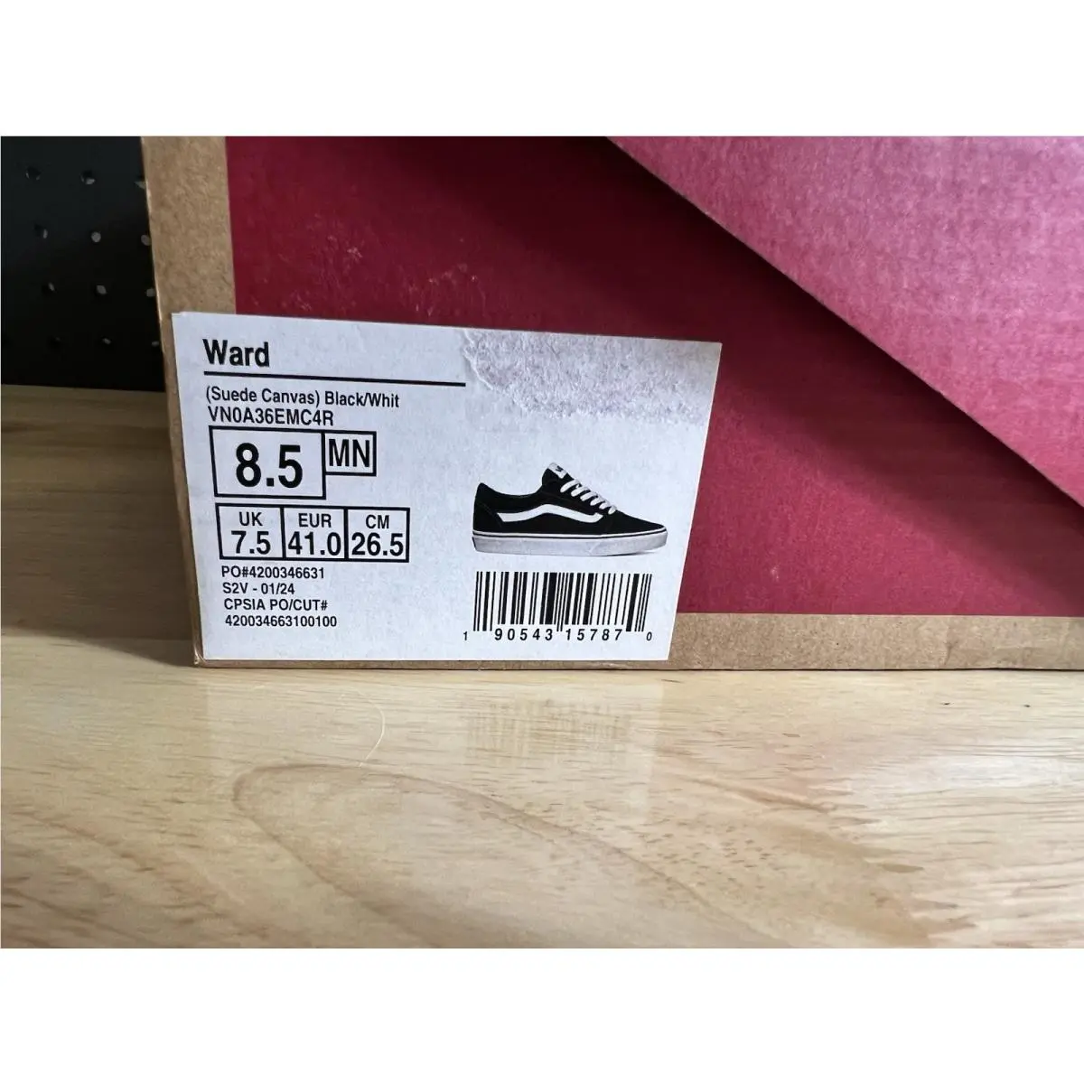 Vans shoes - VANS Old Skool - Old Skool - Black White 3